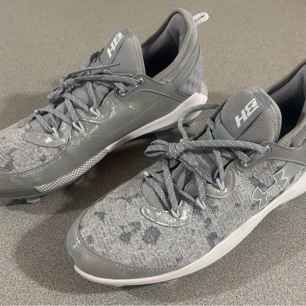 Under Armour Gray Athletic Shoes